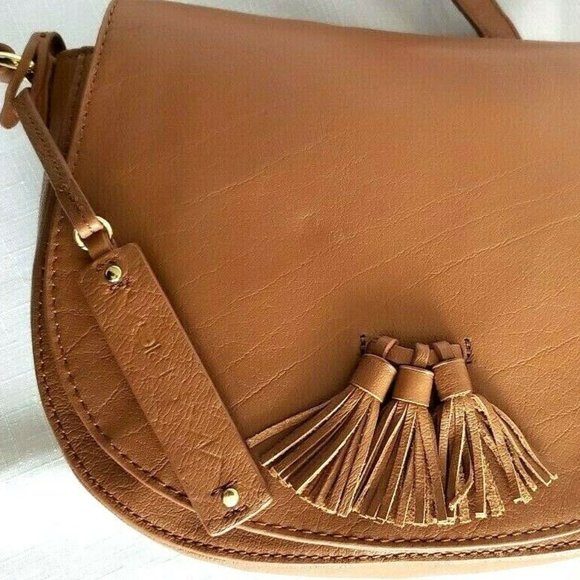 Via Spiga ESTER Tassel Bag Shoulder Crossbody Leather NEW 🎉HP🎉 - Picture 5 of 14
